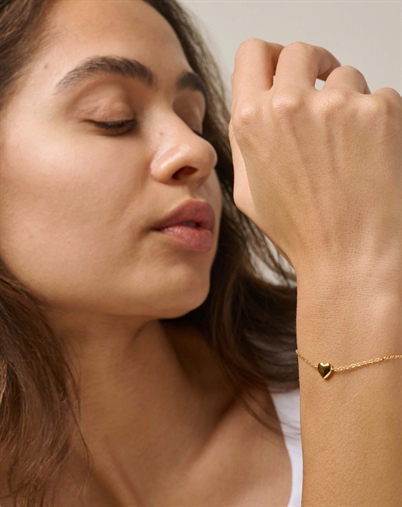 Enamel Copenhagen - Amore Armbånd - Guldfarvet